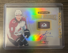 Cale Makar 2019-20 UD Stature Rookie Reliance Auto Colorado Avalanche RC