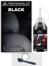 Black Leather and Vinyl Repair Kit - Repair and Restore Furniture, Couches, Car