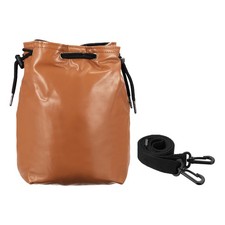 1PCS Camera Bag with Drawstring Storage, Large Protective Case,Chocolate Color