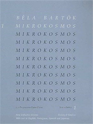Bla Bartk - Mikrokosmos Volume 1 (Blue), 153 Progressive Piano Pieces, Volume 1