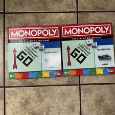  x2 Monopoly The Classic Board Game Brand New Factory Sealed Board Game Hasbro