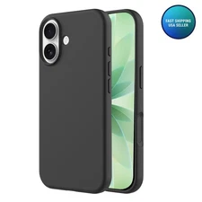 For iPhone 17 Air 17 Pro Max Shockproof Soft Liquid Silicone Phone Case Cover