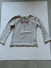 Deux Par Deux Grey Beaded Top 4T