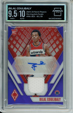 2023-24 Panini Phoenix - Bilal Coulibaly Rookie Jersey Auto Purple #RJA-BCB /99
