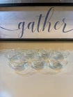 Pyrex Glass Scalloped Edge 3-ring #463 Ramekin Custard Cups 6oz Set Of 7