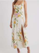 Reformation Ailany Floral Dress