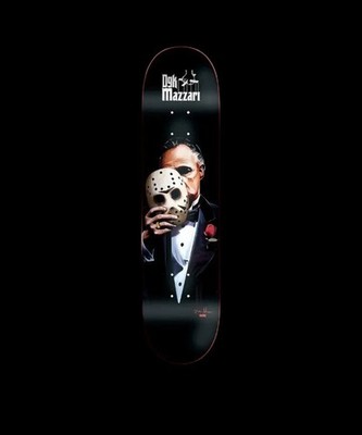    DGK Lineage Italian Godfather Friday the 13th Mazzari Pro Skate Deck 8.38''