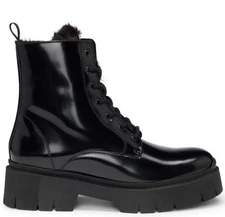 HUGO BOSS KRIS COMBAT ANKLE BOOTS WOMEN SHOES 50529839