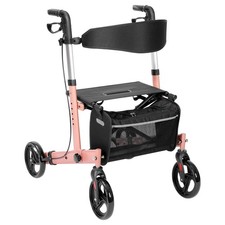 Rollator Klappbar Leichtgewichtsrollator Laufhilfe Gehhilfe Gehwagen Mit Sitz DE