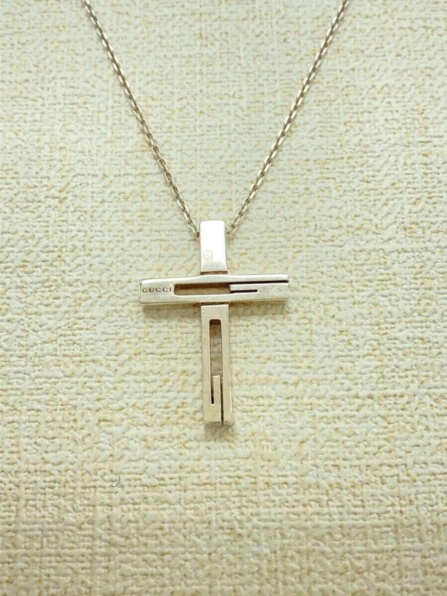 Collier GUCCI SV925 SLV haut disponible homme 