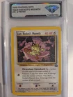2000 Pokémon TCG Team Rockets Meowth WOTC Black Star Promo #18 - 9.5 NM