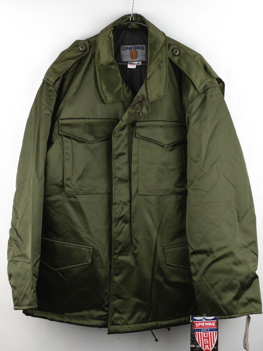 Spiewak Titan Golden Fleece Jacket Military Style Industrial Outerwear XL NWT