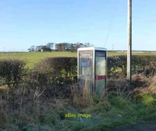 Photo 6x4 Rural telephone kiosk Tughall Not much used in this age of mobi c2014