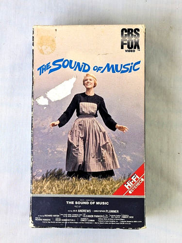 The Sound of Music VHS - 2-Tape Set (CBS Fox Video, 1986) Collectors Edition - Picture 3 of 9