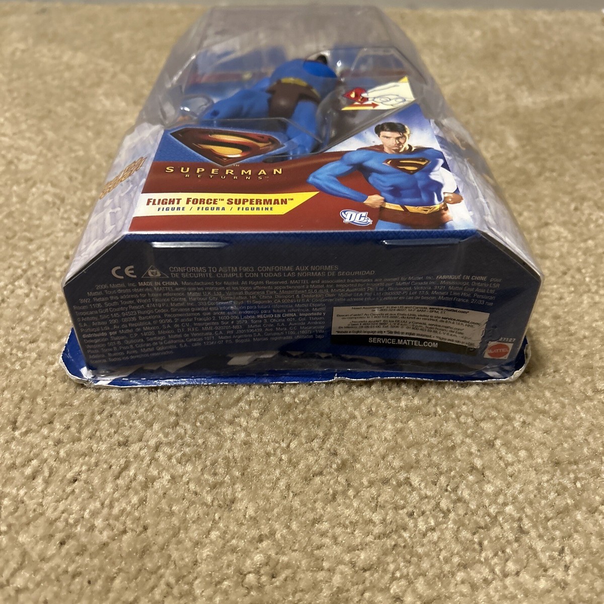 E.T.シリーズ SUPERMAN RETURNS ULTRA FLIGHT FORCE SUPERMAN ACTION FIGURE