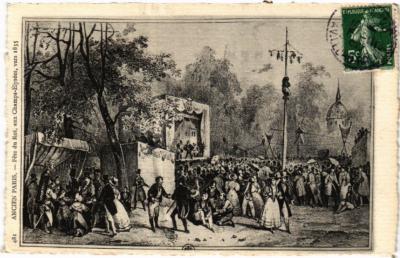 CPA PARIS (8.) Fest des Königs. aux Camps Elysées (563994)
