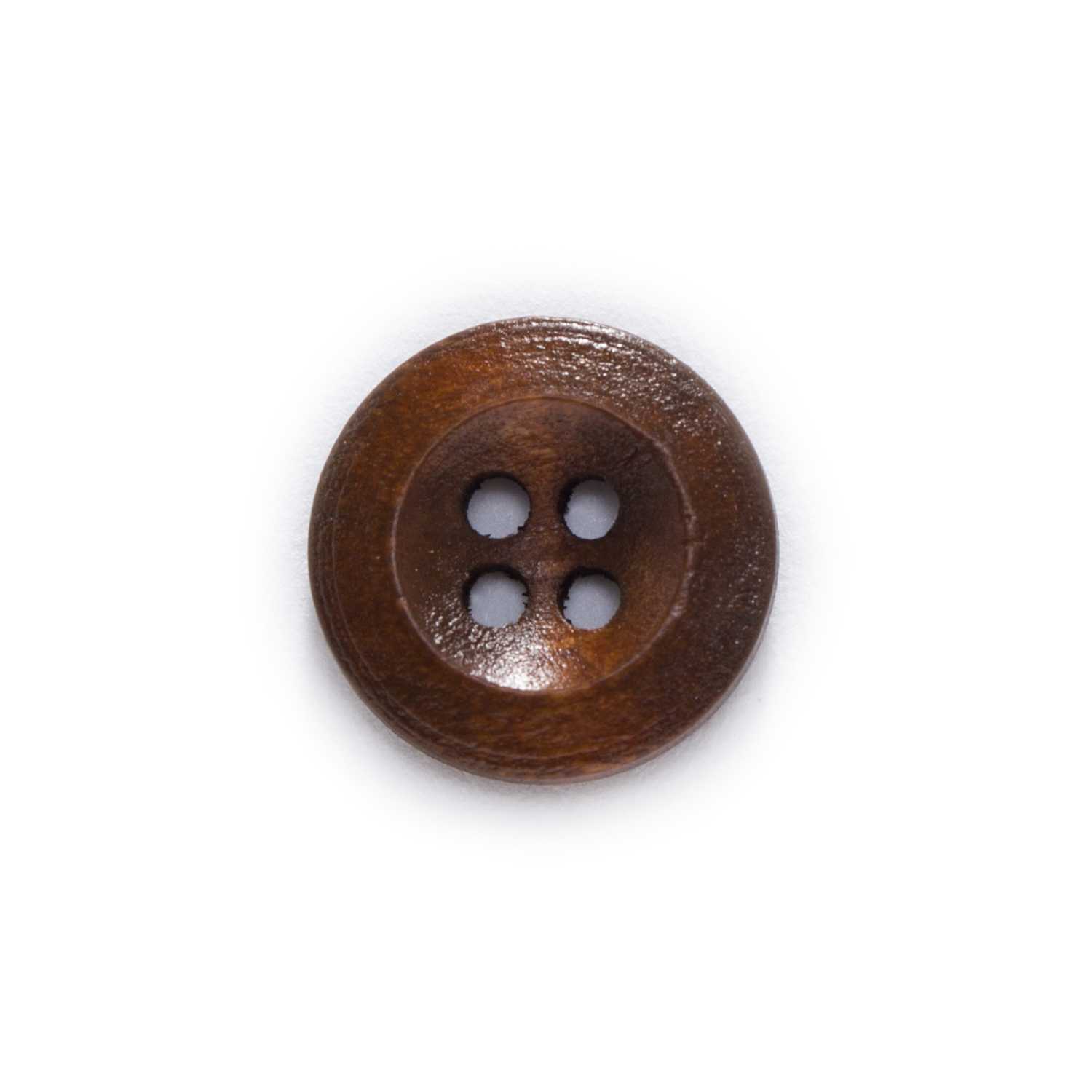 2 Hole Solid Wooden Buttons Sewing Scrapbook Clothing Crafts handwork 10-25mm