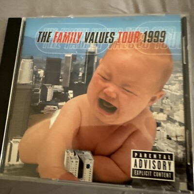 Family Values Tour 1999 CD Korn Staind Primus Limp Bizkit Redman Method Man