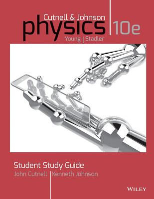 Student Study Guide To Accompany Physics 10e Edition 