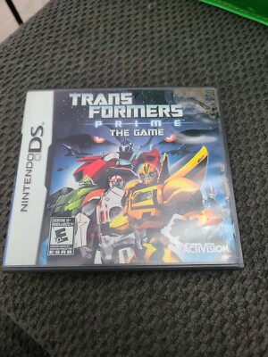 Transformers Prime : The Game - ( Nintendo DS ) With Manual