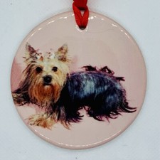 Yorkshire Terrier Yorkie Christmas Ornament Animal Dog Lover Gift
