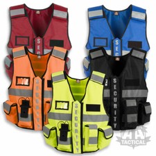 Tactical Security Vest Law Enforcement CCTV Dog Handler Tac Vest Police SIA