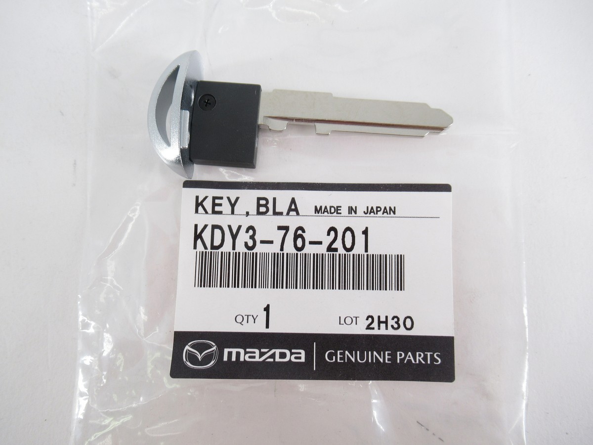 Genuine OEM Mazda KDY3-76-201 Key Blank Uncut | KDY376201 | 1 Year
