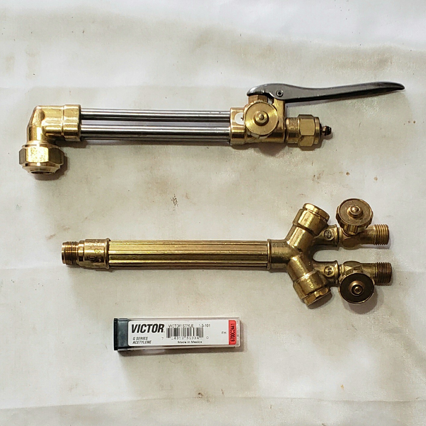 Victor Cutting Welding Torch Set CA250V Attachment WH270FCV Handle 1