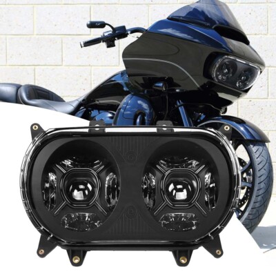 LED Scheinwerfer Frontscheinwerfer High Low Beam für 2015-2023 Harley Road Glide
