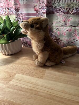 Aurora Red Wolf Plush