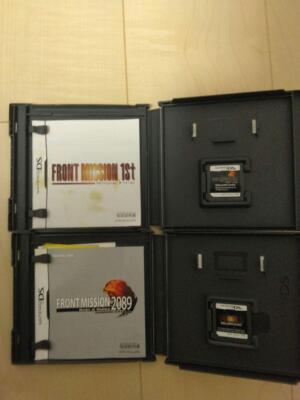 Front Mission 1st First & 2089 Border of Madness Nintendo DS NDS