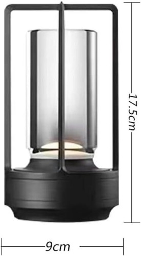 Portable Metal Table Lamp for Indoor/Outdoor ,Rechargeable Cordless LED Lamp - Picture 13 of 41