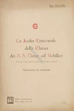 Sheet music - The Episcopal Chair of the Church of the S.S. Nereo and Achilles for Piano