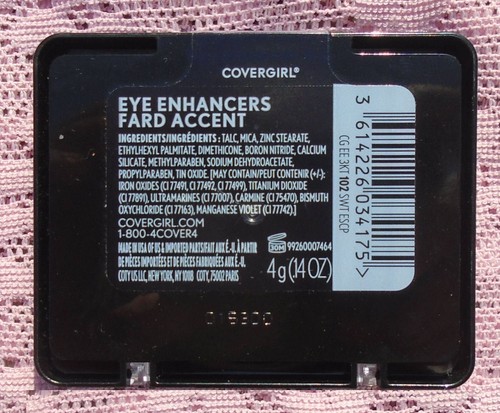 2 COVER GIRL Eye Enhancers 3 Kit #102 Sweet Escape .14 oz. Each CoverGirl - NEW - Picture 5 of 5