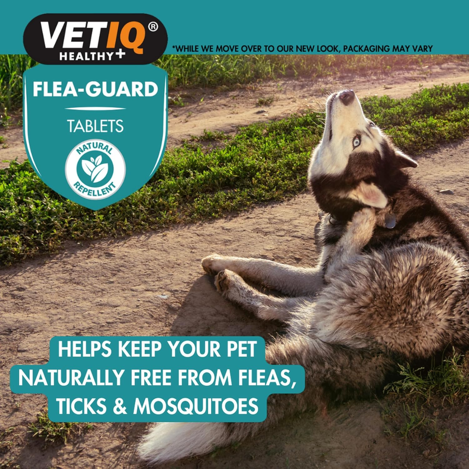 VetIQ Flea Guard, Flea Treatment for Dogs & Cats Keeps Fleas and Ticks