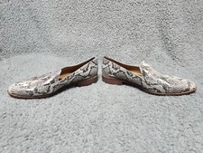 Madewell The Frances Loafer in Stamped Snake Size 9
