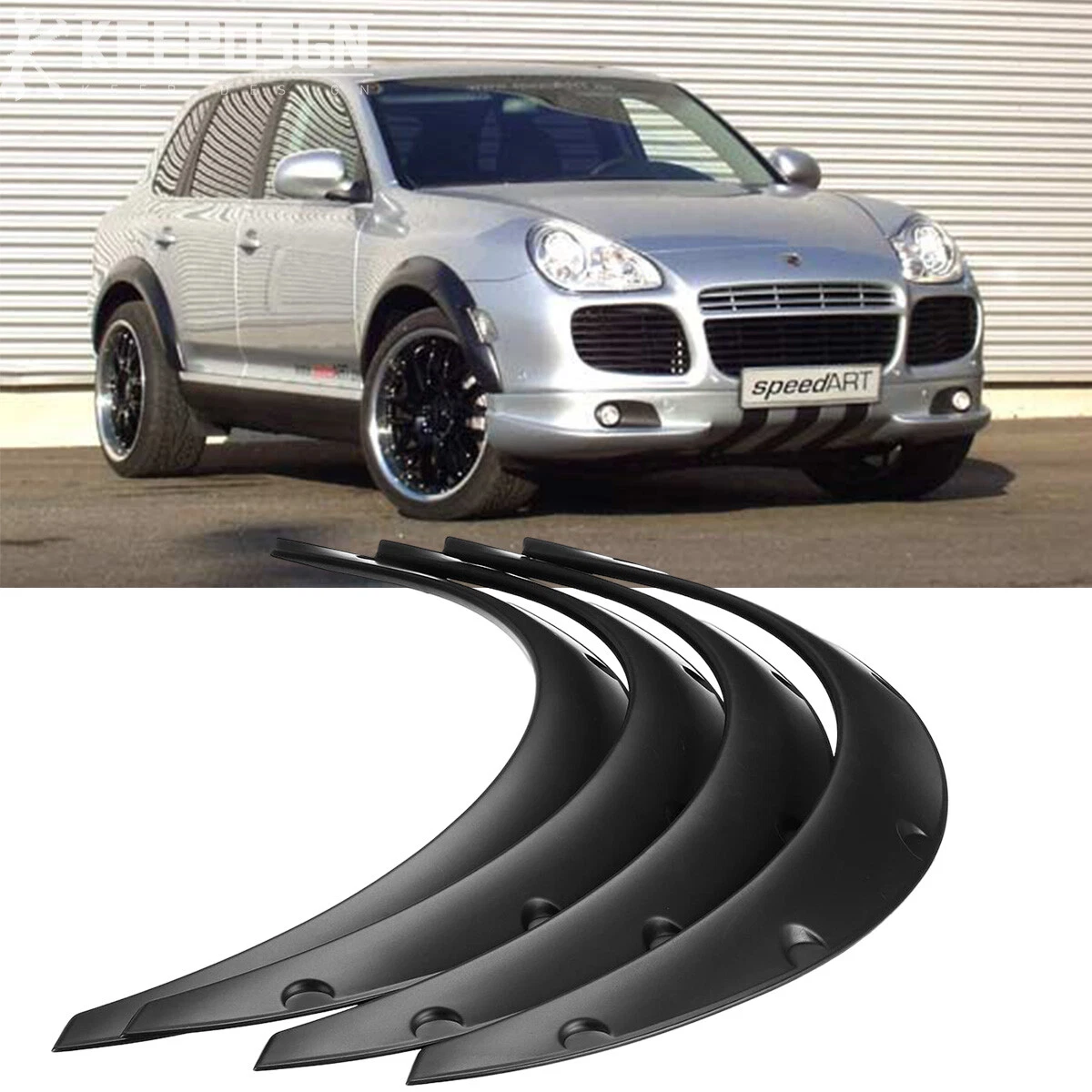 Porsche cayenne fender flares deals