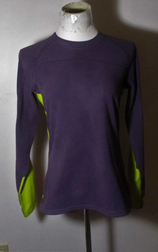 EASTERN MOUNTAIN SPORTS 紫色抓绒上衣 M 码 — 第 3/4 张图片