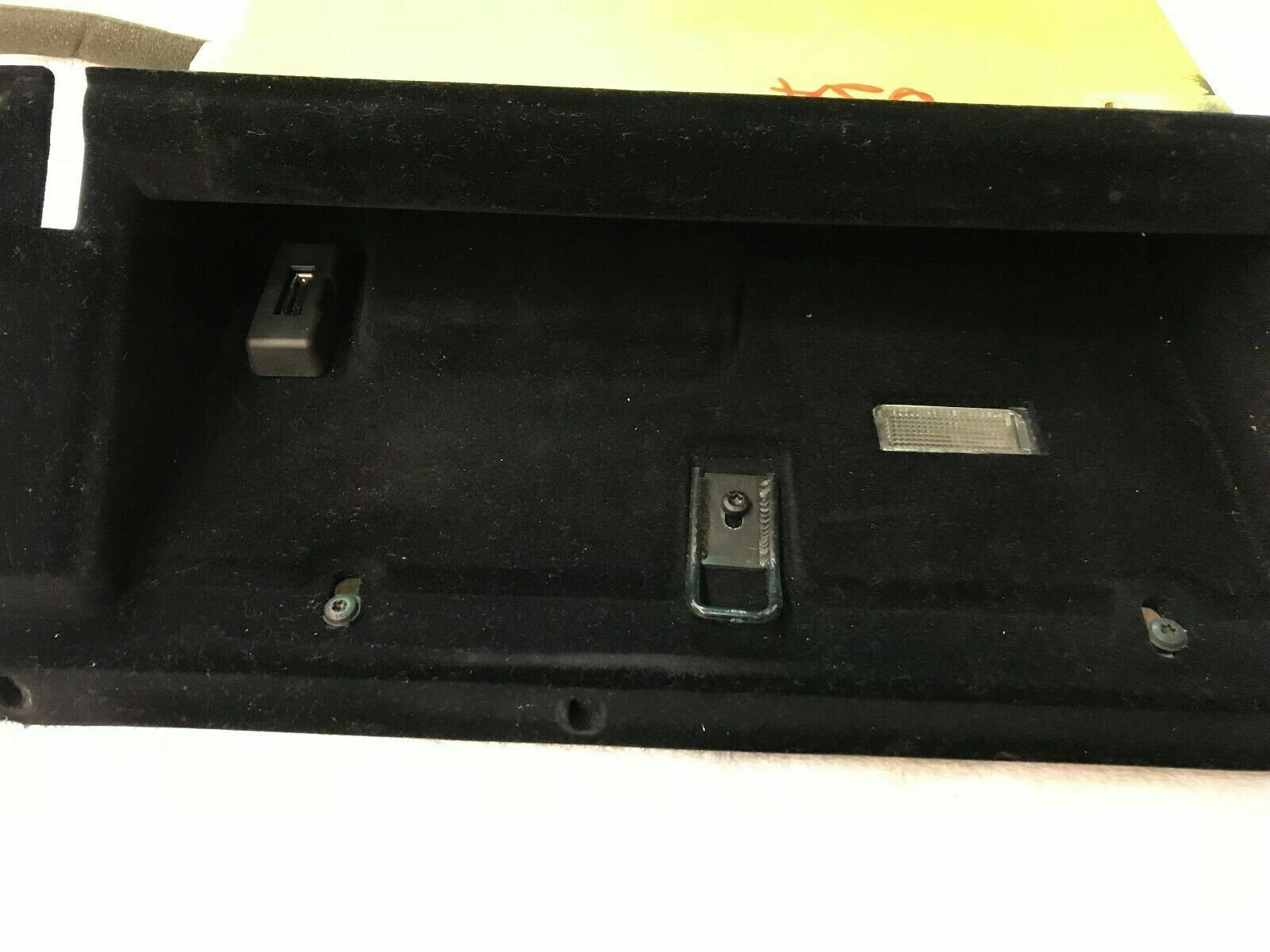 LAMBORGHINI GALLARDO 560 LOWER RIGHT DASHBOARD ASSEMBLY GLOVE BOX OEM 401857924D