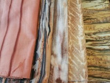 Woodgrain Natural Impressions Fabric Your Choice Browns, Tans, Rust