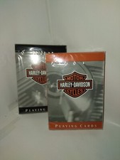 Harley-davidson Playing Cards Two Decks Sealed 1998