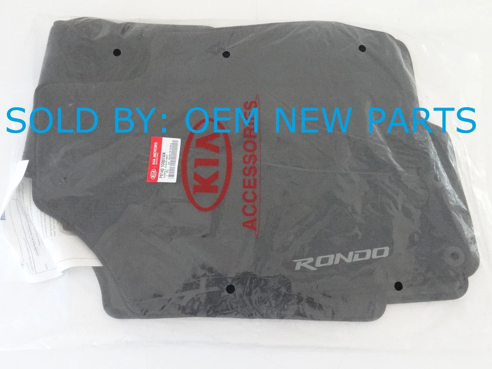 New Genuine OEM 2009 2010 2011 KIA Rondo Carpet Floor Mats Set 3 pieces Foto 2 de 4