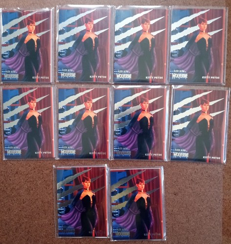 #17 KITTY PRYDE 2023 2024 Marvel Fleer Ultra Wolverine X-MEN Lot Of 10 - 第 1/3 張圖片