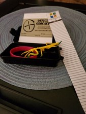 BLACK Small container - comes with logbook, swag, label