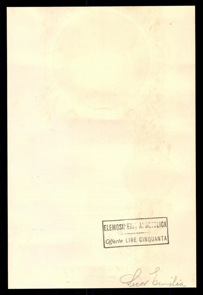 Giuseppe Migone Kurienerzbischof Privatsekretär Papst Pius XII  # G 34262 - Bild 2 von 2