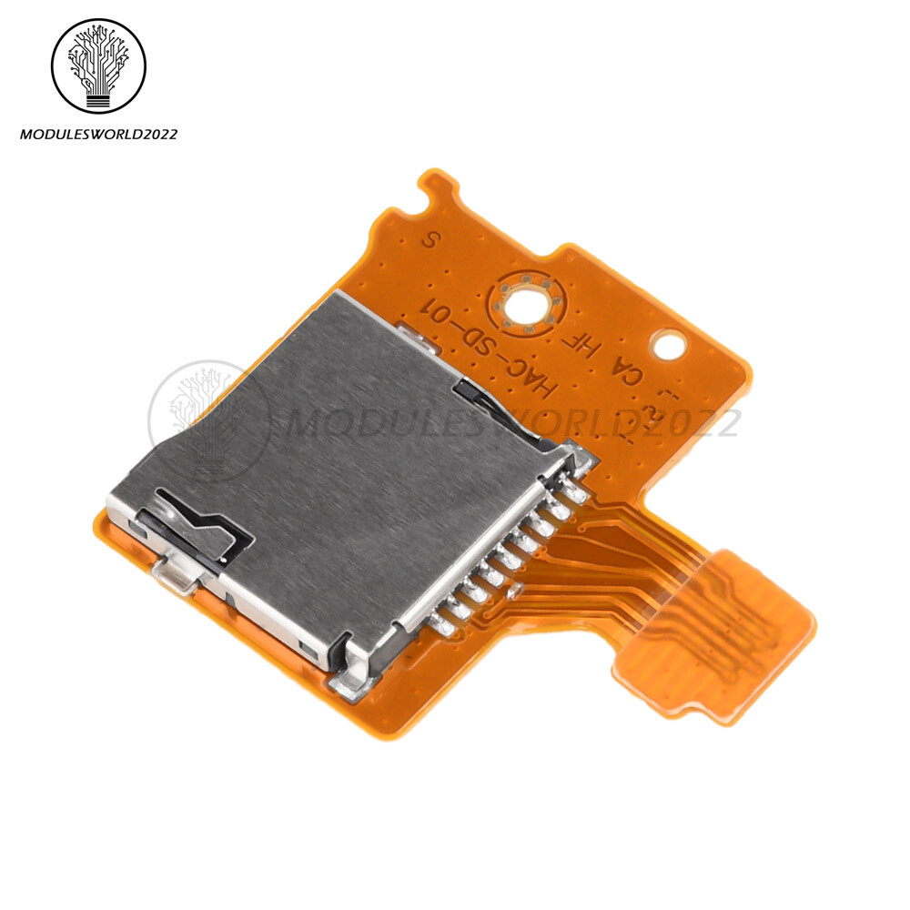 1-10 Micro-Sd TF Card Slot Socket Replacement For Nintendo Switch