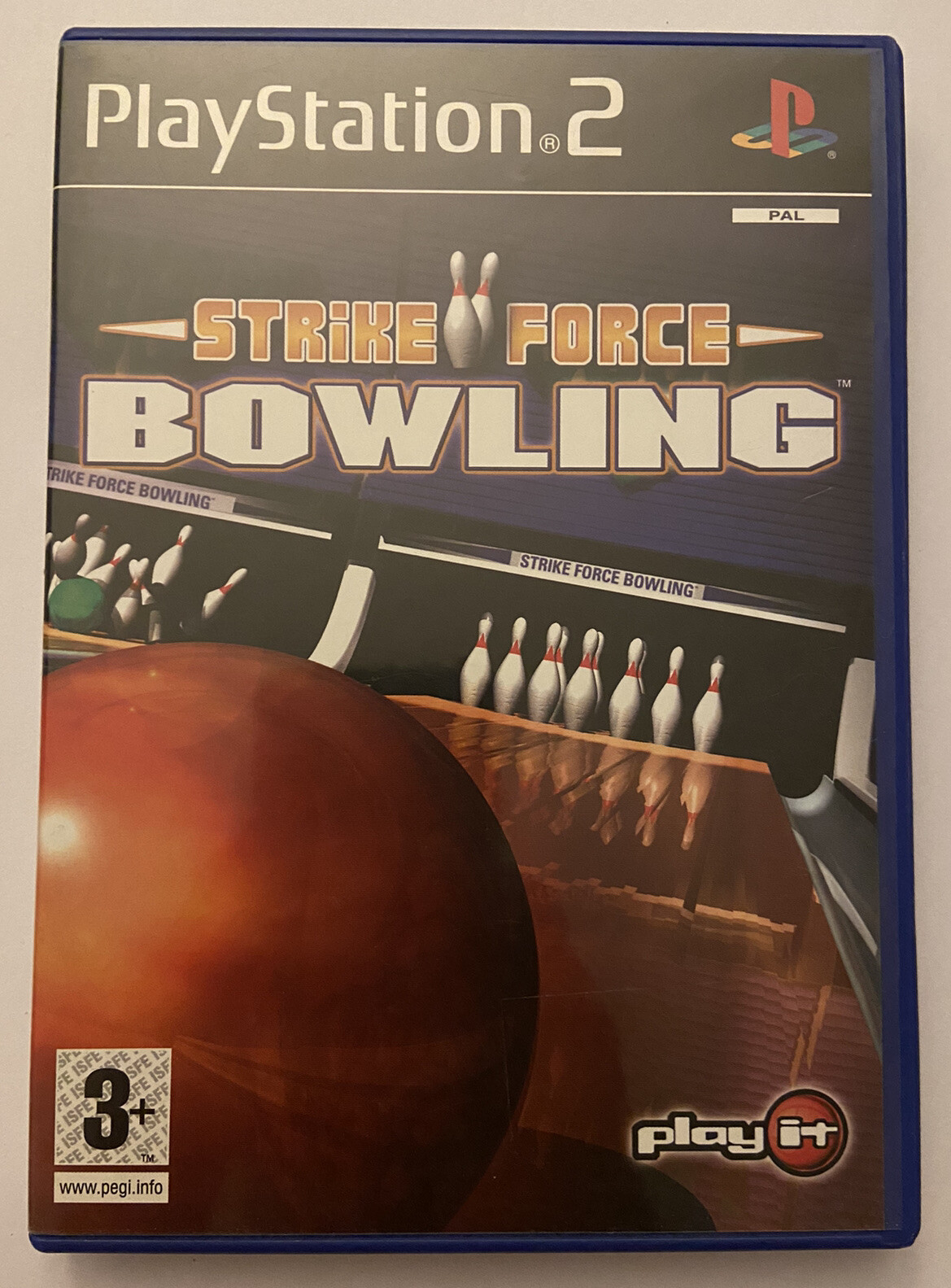 N1339 JEU COMPLET PAL FR SONY PLAYSTATION PS2 : STRIKE FORCE BOWLING @ PROMO