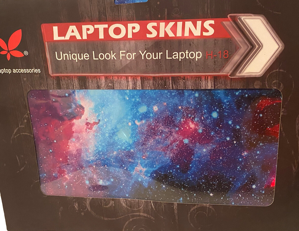 Galaxy Space Laptop Computer Skin Sticker Decal Cover 12.1