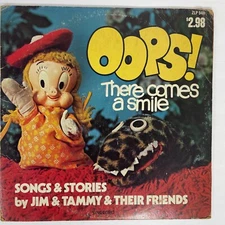 Jim & Tammy & Their Friends – Oops! There Comes A Smile Vinyl, LP 1975 Singcord