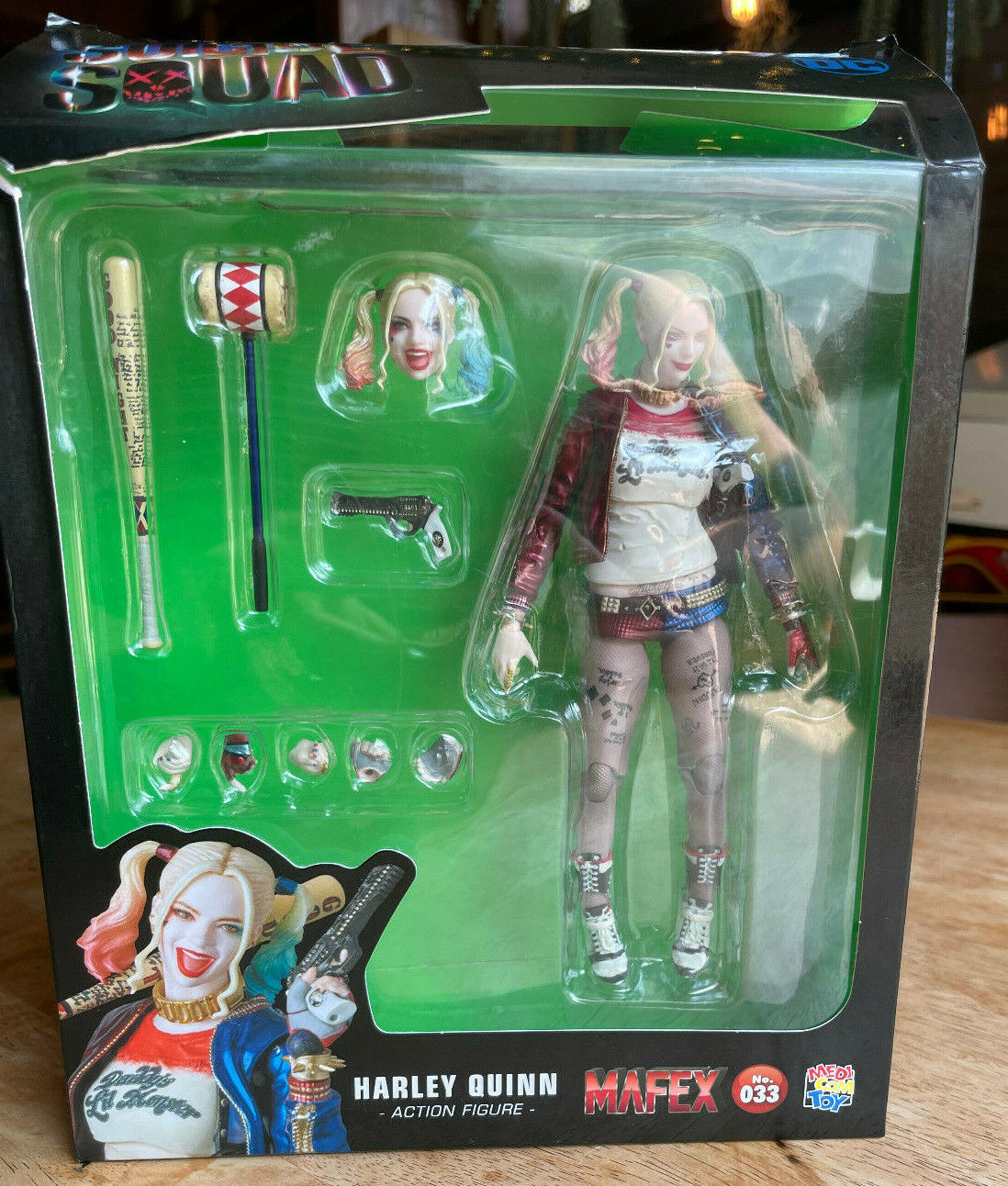 Medicom Toy MAFEX No.033 Harley Quinn suicide squad Figure 